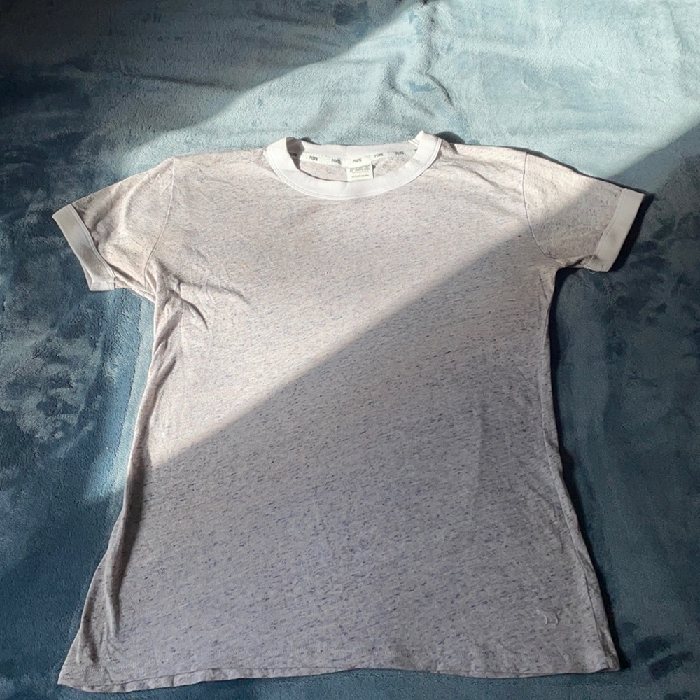 Pink Victoria’s Secret tee shirt